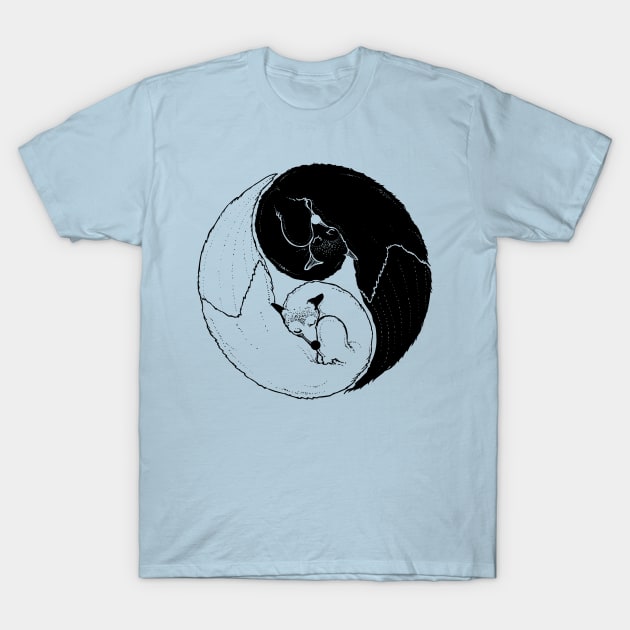 The Tao of Fox T-Shirt by huebucket